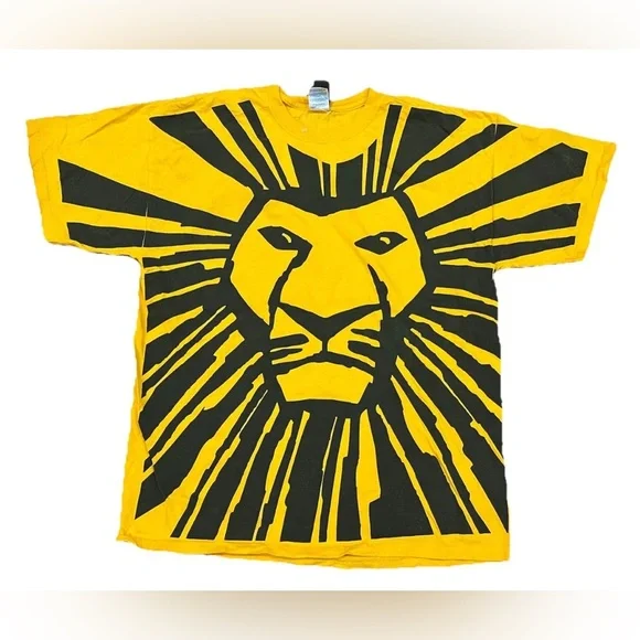 Disney The Lion King The Broadway Musical Mens T-Shirt Shirt Size XL - Picture 1 of 11